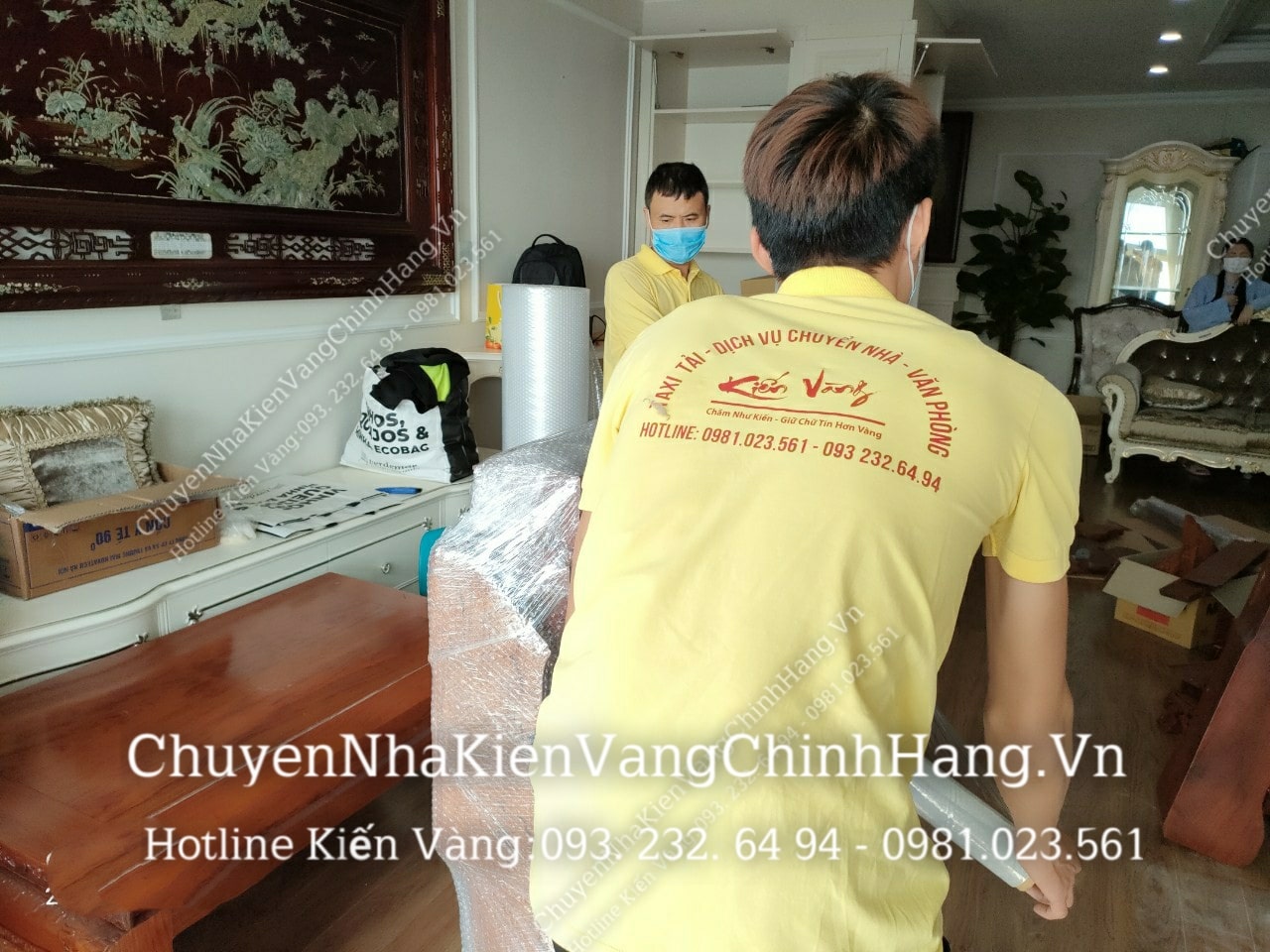 Quy trình chuyển nhà trọn gói chuyên nghiệp của Kiến Vàng